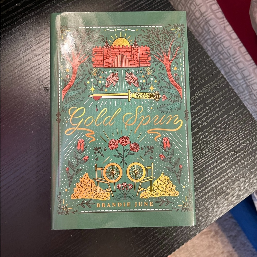 Gold Spun special edition book from bookish box